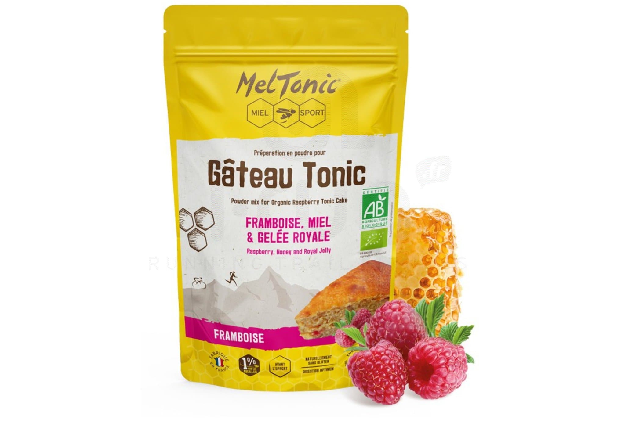 MelTonic Gâteau Tonic Bio - Framboise Miel