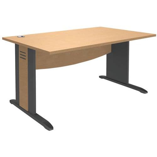 Bureau Classique Pieds L 120x 80cm T.1315