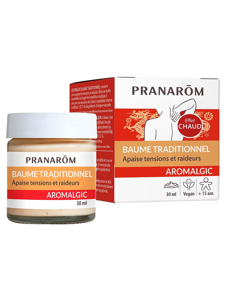 Pranarôm Aromalgic Baume Traditionnel Effet Chaud 30 ml