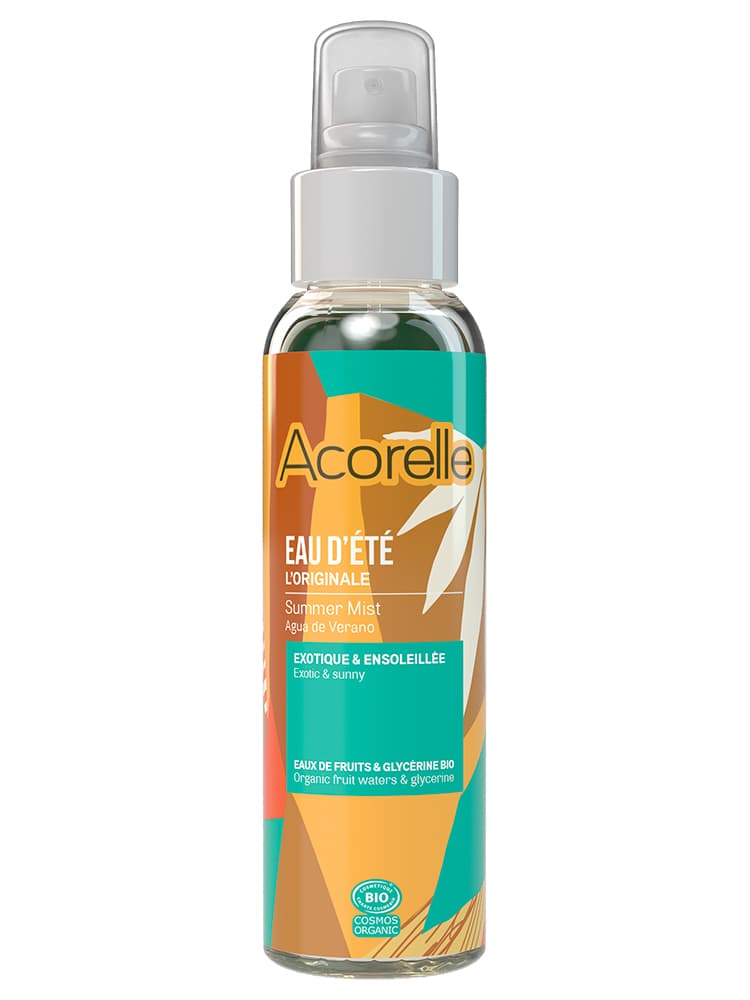 Acorelle Eau d'Éte l'Originale Ensoleillée et Exotique Bio 100 ml