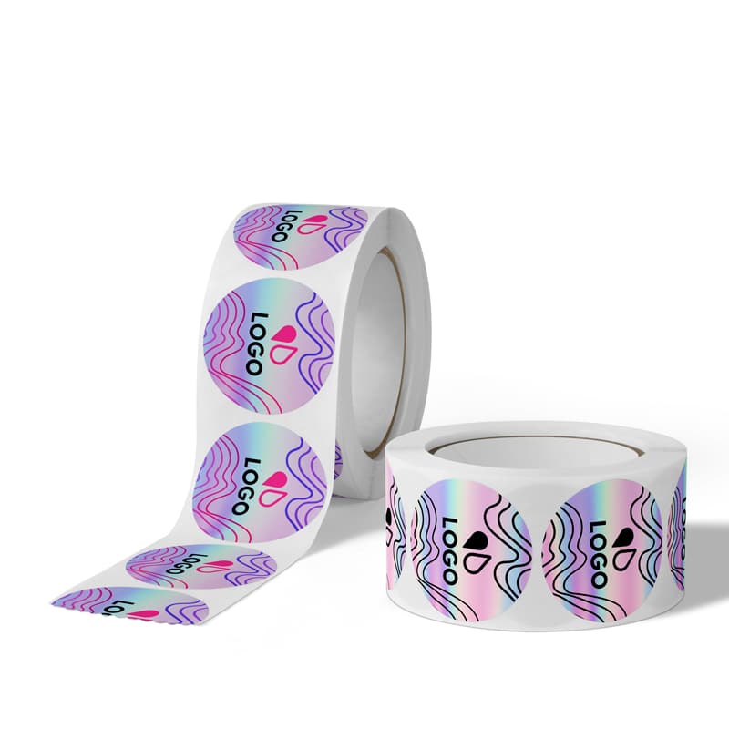 200.00000 Stickers Holographiques Personnalisés | Etiquettes Autocollantes 7 x 7 cm - Easyflyer